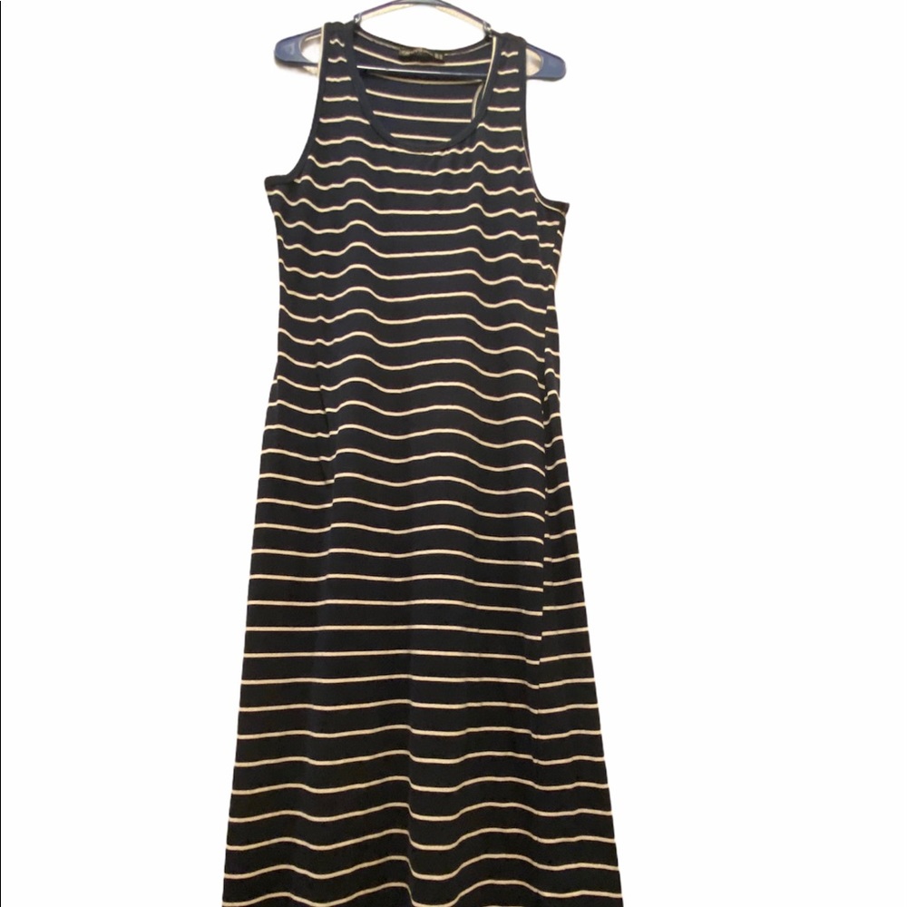 Striped maxi dress